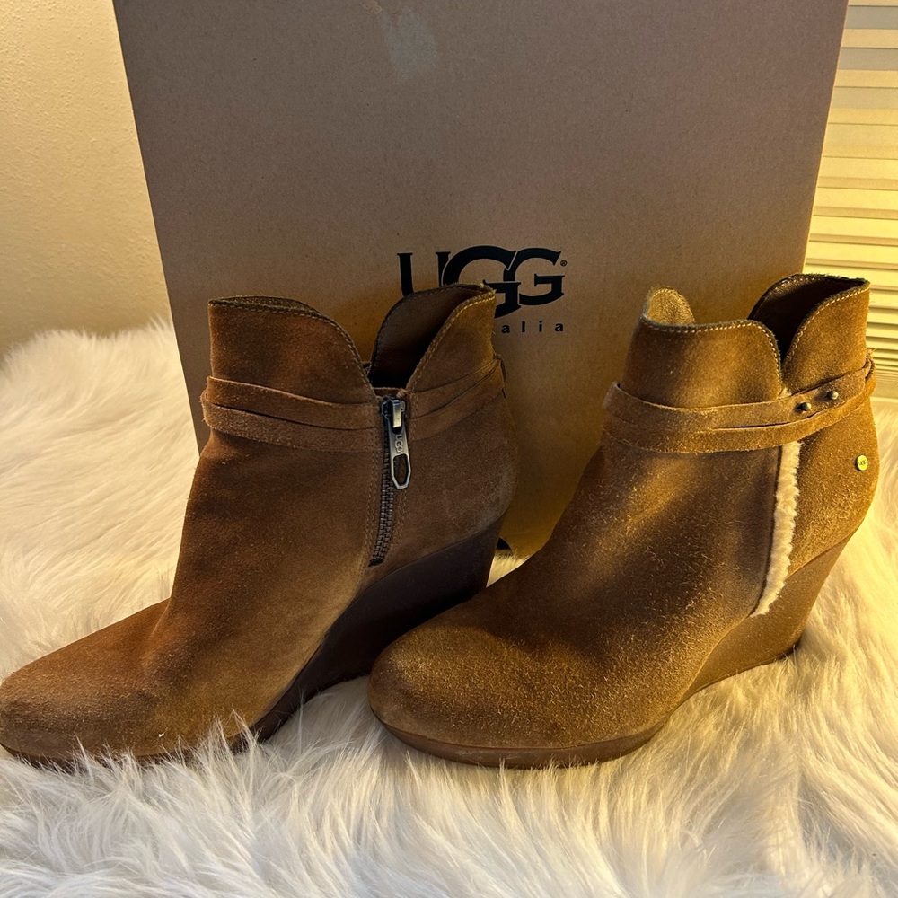 UGG Alexandra Wedge Bootie